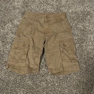 Falls Creek Boy Khaki Cargo Short - Size 14